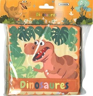 DINOSAURES - LLIBRE DE ROBA | 9788467792904 | SUSAETA, EQUIP | Llibreria Aqualata | Comprar llibres en català i castellà online | Comprar llibres Igualada