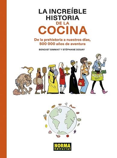 INCREIBLE HISTORIA DE LA COCINA, LA | 9788467961812 | FABIANI, JEAN-NOËL / BERCOVICI, PHILIPPE | Llibreria Aqualata | Comprar llibres en català i castellà online | Comprar llibres Igualada