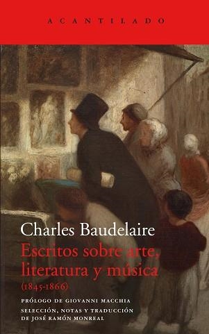 ESCRITOS SOBRE ARTE, LITERATURA Y MÚSICA | 9788419036155 | BAUDELAIRE, CHARLES | Llibreria Aqualata | Comprar libros en catalán y castellano online | Comprar libros Igualada