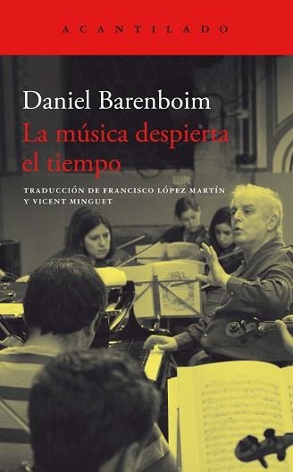 MÚSICA DESPIERTA EL TIEMPO, LA | 9788419036476 | BARENBOIM, DANIEL | Llibreria Aqualata | Comprar llibres en català i castellà online | Comprar llibres Igualada