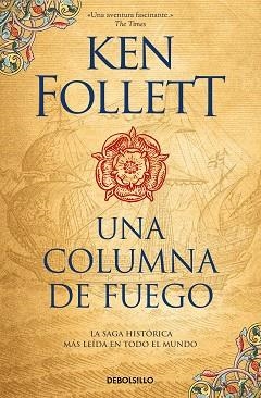 UNA COLUMNA DE FUEGO (SAGA LOS PILARES DE LA TIERRA 3) | 9788466351058 | FOLLETT, KEN | Llibreria Aqualata | Comprar llibres en català i castellà online | Comprar llibres Igualada