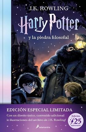 HARRY POTTER Y LA PIEDRA FILOSOFAL (ED. 25 ANIVERSARIO) | 9788419275301 | ROWLING, J.K. | Llibreria Aqualata | Comprar libros en catalán y castellano online | Comprar libros Igualada