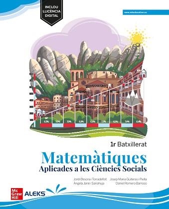 MATEMÀTIQUES APLICADES A LES CIÈNCIES SOCIALS 1R BATXILLERAT | 9788448631369 | BESORA, J.; GUI | Llibreria Aqualata | Comprar llibres en català i castellà online | Comprar llibres Igualada