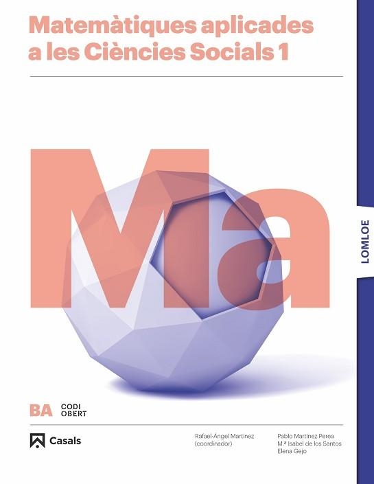 MATEMÀTIQUES APLICADES A LES CIÈNCIES SOCIALS 1R BATXILLEAT LOMLOE | 9788421874592 | VARIOS AUTORES | Llibreria Aqualata | Comprar llibres en català i castellà online | Comprar llibres Igualada