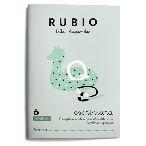 ESCRIPTURA RUBIO 6 (CATALÀ) | 9788489773561 | RUBIO SILVESTRE, RAMÓN | Llibreria Aqualata | Comprar llibres en català i castellà online | Comprar llibres Igualada