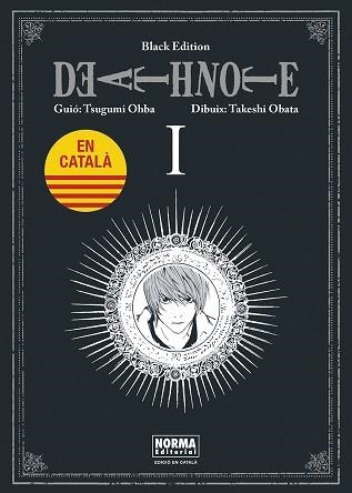 DEATH NOTE 1 BLACK (EDICIÓ EN CATALÀ)  | 9788467961454 | OHBA, TSUGUM / OBATA, TAKESHI | Llibreria Aqualata | Comprar llibres en català i castellà online | Comprar llibres Igualada