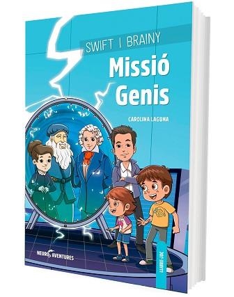 SWIFT I BRAINY - MISSIO GENIS | 9788426734600 | LAGUNA, CAROLINA / ALDAZ, DIEGO (IL.) | Llibreria Aqualata | Comprar llibres en català i castellà online | Comprar llibres Igualada