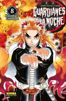 GUARDIANES DE LA NOCHE 08  | 9788467961010 | KOYOHARU GOTOUGE | Llibreria Aqualata | Comprar llibres en català i castellà online | Comprar llibres Igualada