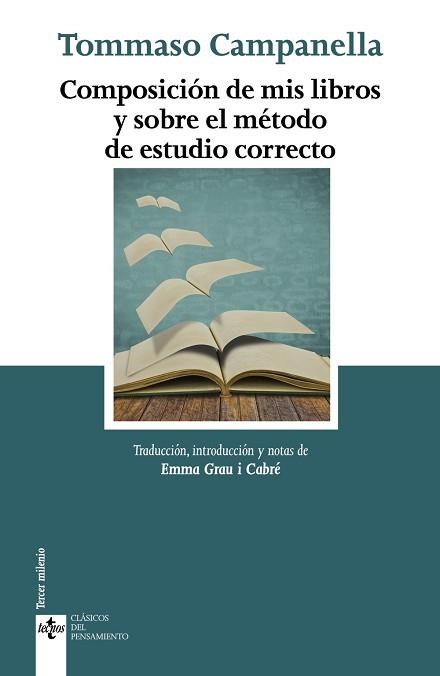 COMPOSICIÓN DE MIS LIBROS Y SOBRE EL MÉTODO DE ESTUDIO CORRECTO | 9788430989201 | CAMPANELLA, TOMMASO | Llibreria Aqualata | Comprar llibres en català i castellà online | Comprar llibres Igualada