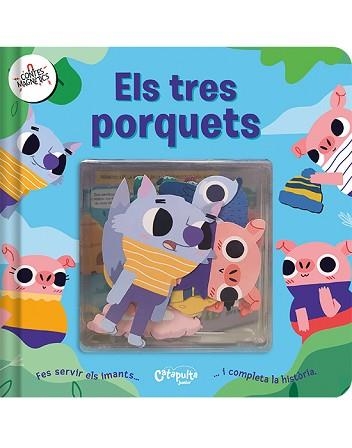 CONTES MAGNÈTICS. ELS TRES PORQUETS | 9788412638998 | Llibreria Aqualata | Comprar llibres en català i castellà online | Comprar llibres Igualada