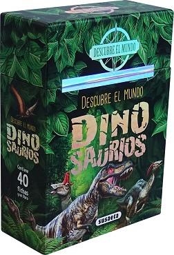 DINOSAURIOS (DESCUBRE EL MUNDO. LLIBRE + FITXES) | 9788467793246 | EDICIONES, SUSAETA | Llibreria Aqualata | Comprar llibres en català i castellà online | Comprar llibres Igualada