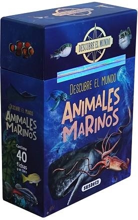 ANIMALES MARINOS (DESCUBRE EL MUNDO. LLIBRE + FITXES) | 9788467793260 | RODRIGUEZ, CARMEN/SERRANO, JOSE MANUEL | Llibreria Aqualata | Comprar llibres en català i castellà online | Comprar llibres Igualada