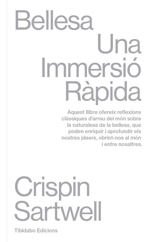 BELLESA | 9788410013018 | SARTWELL, CRISPIN | Llibreria Aqualata | Comprar llibres en català i castellà online | Comprar llibres Igualada