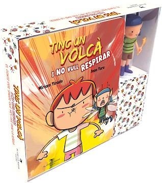 TINC UN VOLCÀ I NO VULL RESPIRAR (EDICIÓ ESPECIAL LLIBRE + FIGURA) | 9788419747150 | TIRADO, MÍRIAM / TURU, JOAN | Llibreria Aqualata | Comprar libros en catalán y castellano online | Comprar libros Igualada