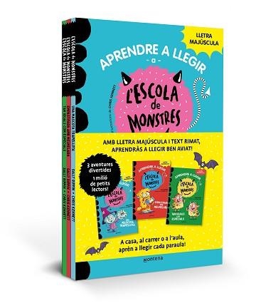 PACK APRENDRE A LLEGIR A L'ESCOLA DE MONSTRES (LLIBRES 1-3) | 9788419169990 | RIPPIN, SALLY | Llibreria Aqualata | Comprar llibres en català i castellà online | Comprar llibres Igualada