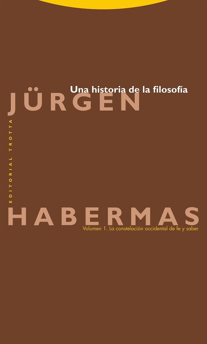 UNA HISTORIA DE LA FILOSOFÍA | 9788413641089 | HABERMAS, JÜRGEN | Llibreria Aqualata | Comprar libros en catalán y castellano online | Comprar libros Igualada