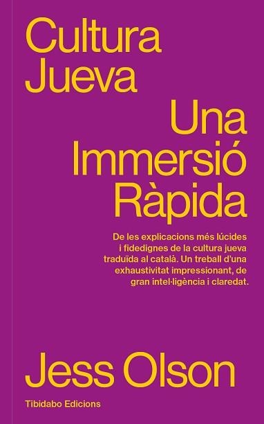 CULTURA JUEVA | 9788410013056 | OLSON, JESS | Llibreria Aqualata | Comprar llibres en català i castellà online | Comprar llibres Igualada