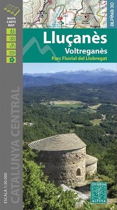 LLUÇANES VOLTREGANES PARC FLUVIAL DEL LLOBREGAT (MAPA ALPINA) | 9788480909907 | AA.VV | Llibreria Aqualata | Comprar llibres en català i castellà online | Comprar llibres Igualada