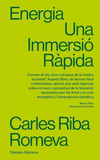 ENERGIA | 9788410013087 | RIBA ROMEVA, CARLES | Llibreria Aqualata | Comprar llibres en català i castellà online | Comprar llibres Igualada