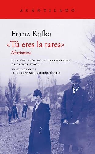 TÚ ERES LA TAREA" | 9788419036858 | KAFKA, FRANZ | Llibreria Aqualata | Comprar llibres en català i castellà online | Comprar llibres Igualada