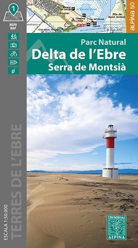 DELTA DE LEBRE. SERRA DE MONTSIA (MAPA ALPINA 50 - 1:50000) | 9788480909983 | AA.VV | Llibreria Aqualata | Comprar llibres en català i castellà online | Comprar llibres Igualada