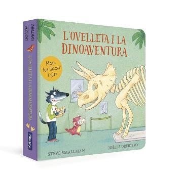 OVELLETA I LA DINOAVENTURA, L' (L'OVELLETA QUE VA VENIR A SOPAR. LLIBRE DE CARTRÓ) | 9788448866983 | SMALLMAN, STEVE | Llibreria Aqualata | Comprar llibres en català i castellà online | Comprar llibres Igualada