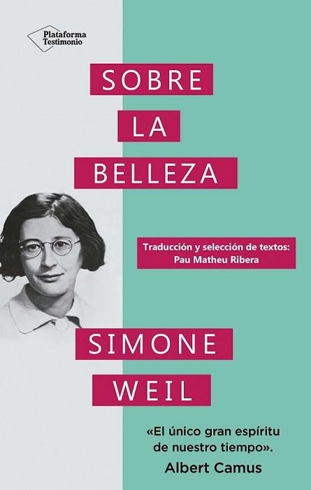 SOBRE LA BELLEZA | 9788410079243 | WEIL, SIMONE | Llibreria Aqualata | Comprar libros en catalán y castellano online | Comprar libros Igualada