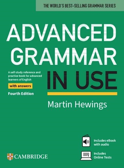 ADVANCED GRAMMAR IN USE BOOK WITH ANSWERS AND EBOOK AND ONLINE TEST | 9781108920216 | HEWINGS, MARTIN | Llibreria Aqualata | Comprar llibres en català i castellà online | Comprar llibres Igualada