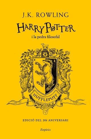 HARRY POTTER I LA PEDRA FILOSOFAL (HUFFLEPUFF) TD | 9788417879792 | ROWLING, J.K. | Llibreria Aqualata | Comprar llibres en català i castellà online | Comprar llibres Igualada