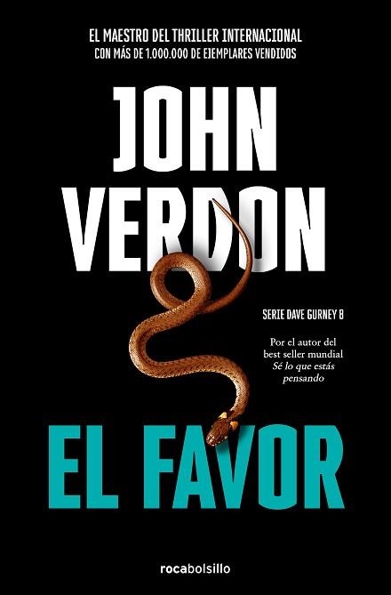 FAVOR, EL (SERIE DAVID GURNEY 8) | 9788419498359 | VERDON, JOHN | Llibreria Aqualata | Comprar llibres en català i castellà online | Comprar llibres Igualada