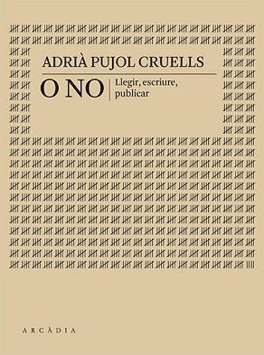 O NO | 9788412745733 | PUJOL CRUELLS, ADRIÀ | Llibreria Aqualata | Comprar llibres en català i castellà online | Comprar llibres Igualada