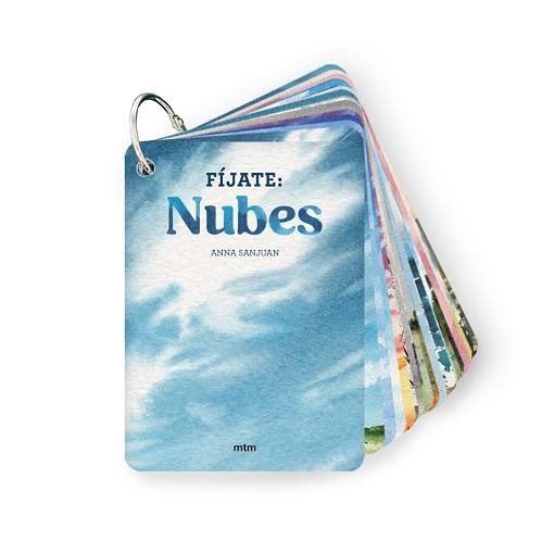 FÍJATE: NUBES | 9788417165833 | SANJUAN LLORENS, ANNA | Llibreria Aqualata | Comprar llibres en català i castellà online | Comprar llibres Igualada