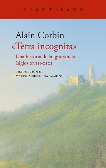 TERRA INCOGNITA | 9788419958020 | CORBIN, ALAIN | Llibreria Aqualata | Comprar llibres en català i castellà online | Comprar llibres Igualada