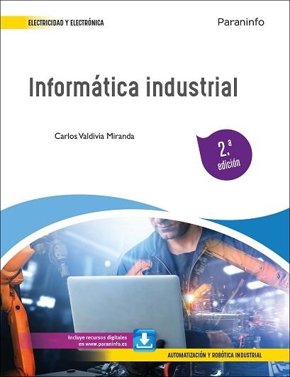 INFORMÁTICA INDUSTRIAL | 9788428359535 | VALDIVIA MIRANDA, CARLOS | Llibreria Aqualata | Comprar libros en catalán y castellano online | Comprar libros Igualada