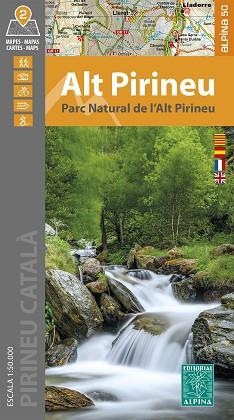 ALT PIRINEU (PARC NATURAL ALT PIRINEU - ESCALA 1:500 000) | 9788470111181 | Llibreria Aqualata | Comprar llibres en català i castellà online | Comprar llibres Igualada