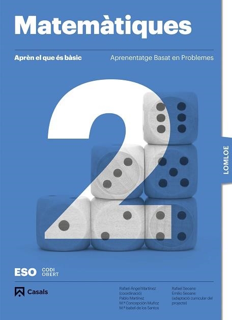 MATEMÀTIQUES 2 ESO. APRÈN EL QUE ÉS BÀSIC. LOMLOE | 9788421882061 | VARIOS AUTORES | Llibreria Aqualata | Comprar libros en catalán y castellano online | Comprar libros Igualada