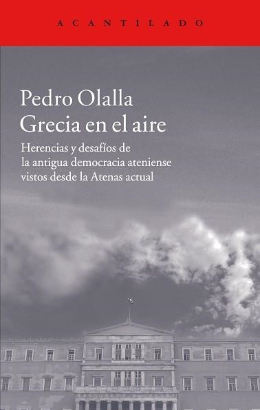 GRECIA EN EL AIRE | 9788416011537 | OLALLA GONZÁLEZ, PEDRO | Llibreria Aqualata | Comprar llibres en català i castellà online | Comprar llibres Igualada