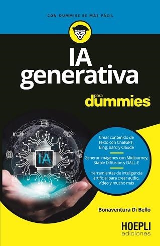 IA GENERATIVA PARA DUMMIES | 9791254990346 | DI BELLO, BONAVENTURA | Llibreria Aqualata | Comprar libros en catalán y castellano online | Comprar libros Igualada