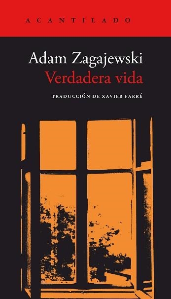 VERDADERA VIDA | 9788419036384 | ZAGAJEWSKI, ADAM | Llibreria Aqualata | Comprar llibres en català i castellà online | Comprar llibres Igualada