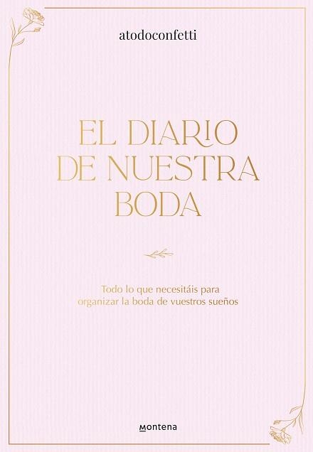 DIARIO DE NUESTRA BODA, EL | 9788410298606 | ATODOCONFETTI | Llibreria Aqualata | Comprar llibres en català i castellà online | Comprar llibres Igualada