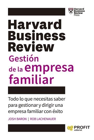 GESTIÓN DE LA EMPRESA FAMILIAR | 9788419841629 | BARON, JOSH / LACHENAUER, ROB | Llibreria Aqualata | Comprar libros en catalán y castellano online | Comprar libros Igualada