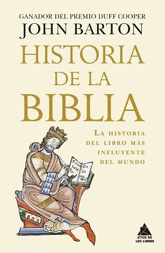 HISTORIA DE LA BIBLIA | 9788419703484 | BARTON, JOHN | Llibreria Aqualata | Comprar llibres en català i castellà online | Comprar llibres Igualada