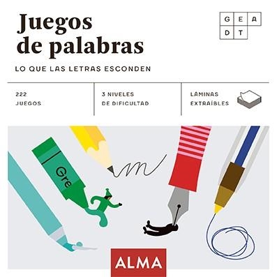 JUEGOS DE PALABRAS. LO QUE LAS LETRAS ESCONDEN | 9788410206007 | JIMÉNEZ GARCÍA, ALBERTO | Llibreria Aqualata | Comprar llibres en català i castellà online | Comprar llibres Igualada