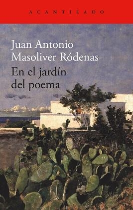 EN EL JARDÍN DEL POEMA | 9788419958327 | MASOLIVER RÓDENAS, JUAN ANTONIO | Llibreria Aqualata | Comprar libros en catalán y castellano online | Comprar libros Igualada