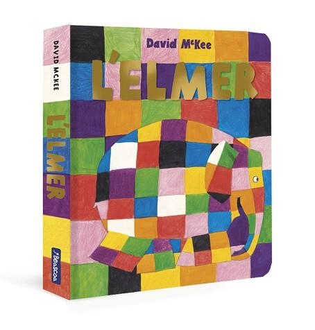 ELMER, L' . LLIBRE DE CARTRÓ - L'ELMER | 9788448869281 | MCKEE, DAVID | Llibreria Aqualata | Comprar libros en catalán y castellano online | Comprar libros Igualada