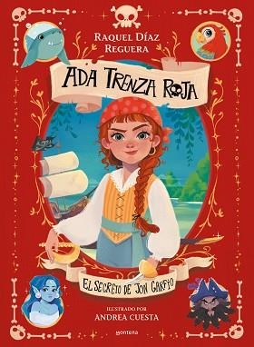 ADA TRENZA ROJA 1 - EL SECRETO DE JON GARFIO | 9788419975010 | DÍAZ REGUERA, RAQUEL | Llibreria Aqualata | Comprar libros en catalán y castellano online | Comprar libros Igualada