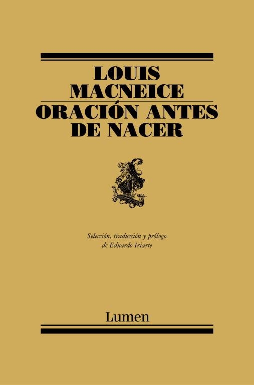 ORACION ANTES DE NACER (POESIA 154) | 9788426414885 | MACNEICE, LOUIS | Llibreria Aqualata | Comprar llibres en català i castellà online | Comprar llibres Igualada