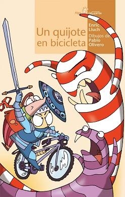 QUIJOTE EN BICICLETA, UN (CALCETIN 11) | 9788495722881 | LLUCH, ENRIC | Llibreria Aqualata | Comprar libros en catalán y castellano online | Comprar libros Igualada