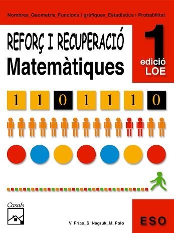 REFORÇ DE MATEMATIQUES 1 ESO. REPASSA I APROVA | 9788421833308 | FRIAS,V. / NAGRUK,S / POLO, M | Llibreria Aqualata | Comprar llibres en català i castellà online | Comprar llibres Igualada