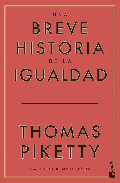 UNA BREVE HISTORIA DE LA IGUALDAD | 9788423438068 | PIKETTY, THOMAS | Llibreria Aqualata | Comprar llibres en català i castellà online | Comprar llibres Igualada